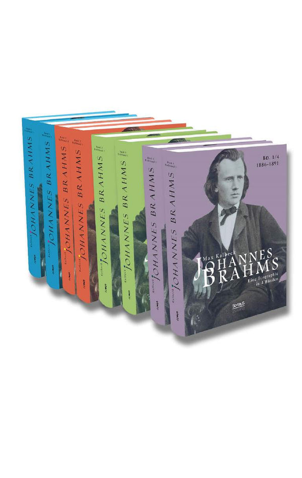 Johannes Brahms. Eine Biographie in acht Bänden von Max Kalbeck