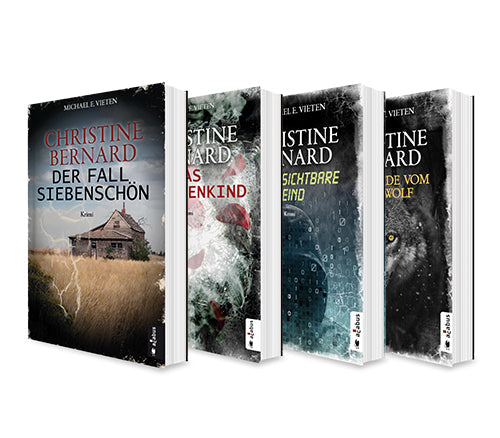 4 Fälle für Kommissarin Christine Bernard: Siebenschön, Das Eisrosenkind, Der unsichtbare Feind, Die Legende vom bösen Wolf. Trier-Krimi-Bundle von Michael E. Vieten